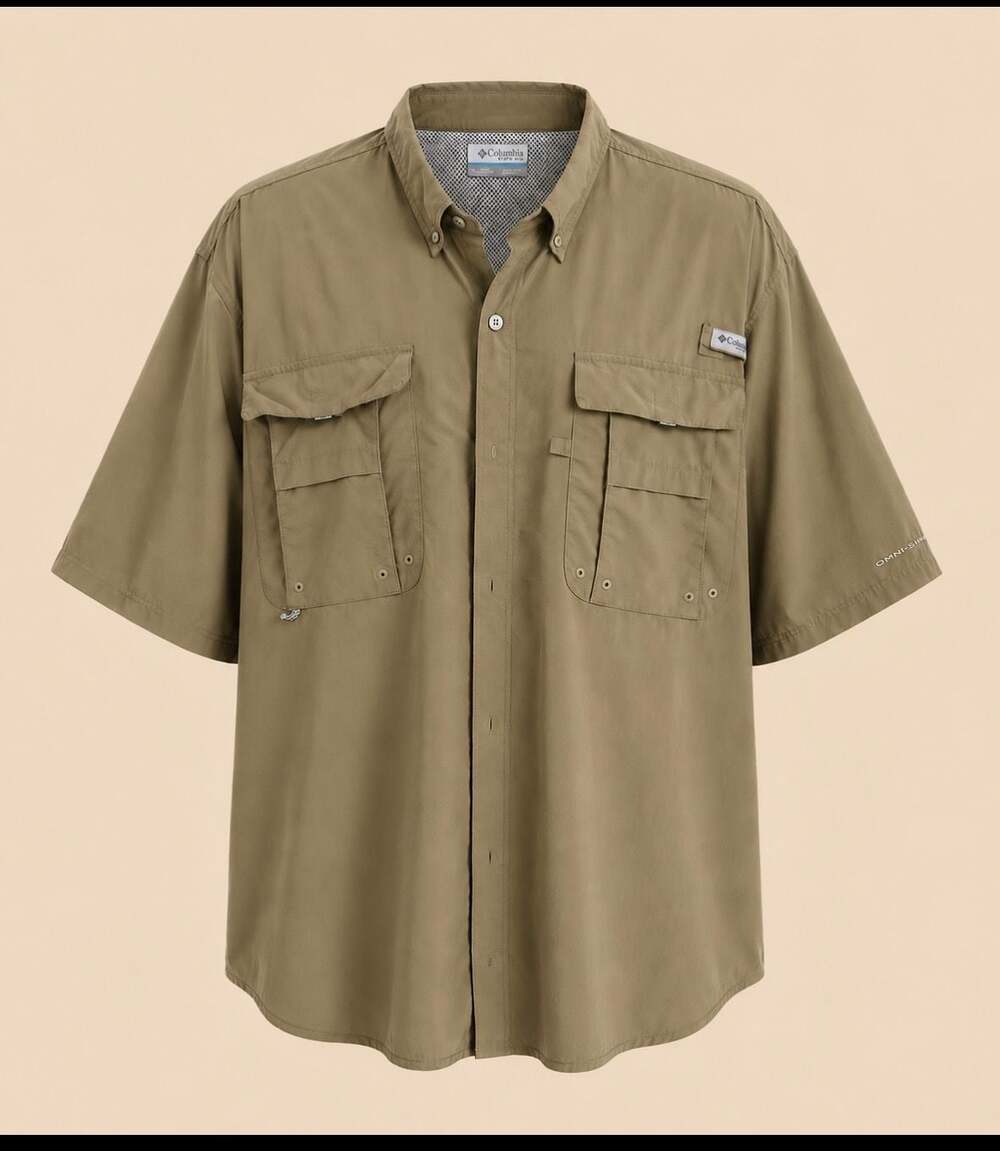 Columbia Men's PFG Performance Fishing Gear Bahama II Short-Sleeve Shirt